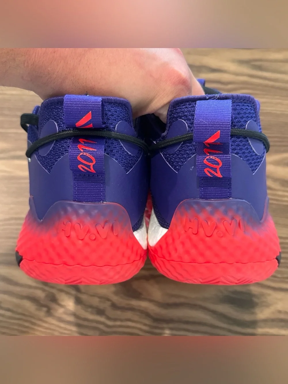 Men’s Size 11 Adidas Harden Vol. 6 Drew League Basketball Shoes New HP9510